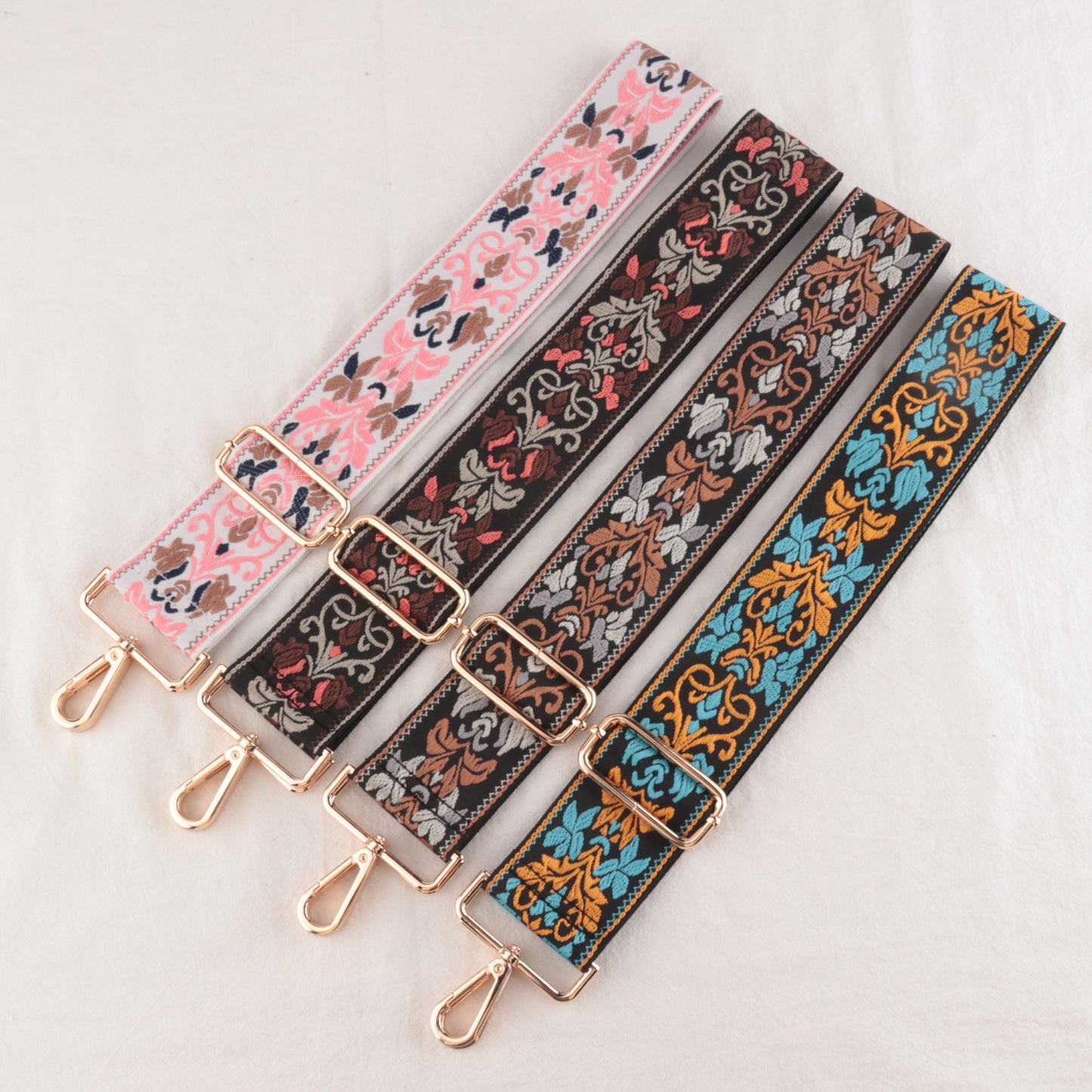 Jacquard Pattern Shoulder Strap
