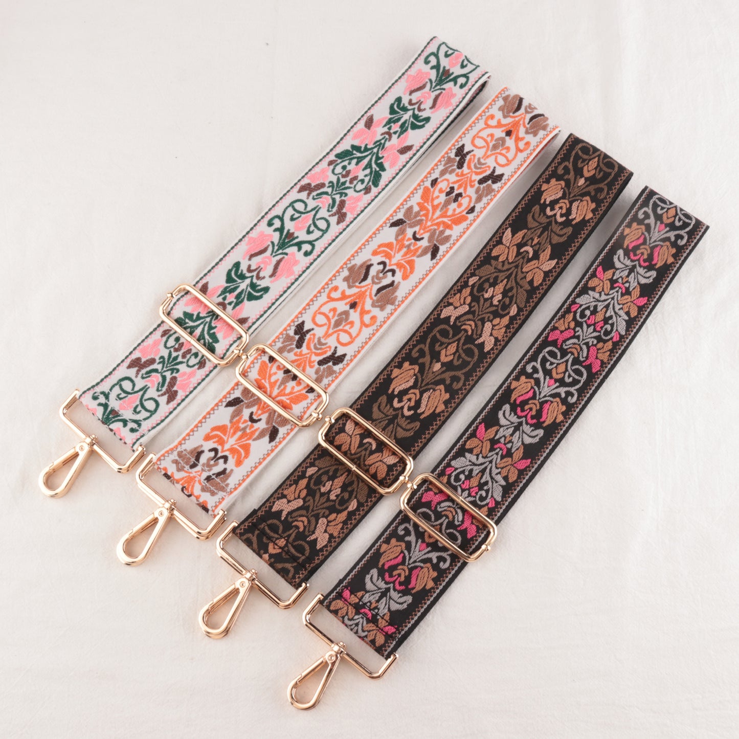 Jacquard Pattern Shoulder Strap