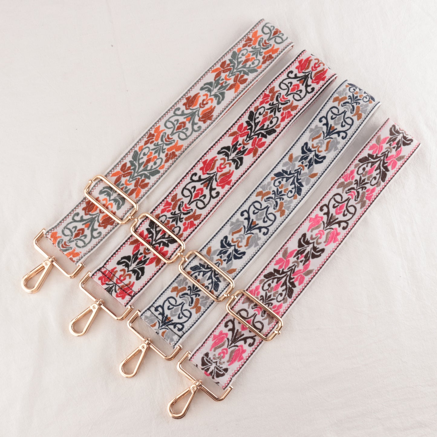 Jacquard Pattern Shoulder Strap