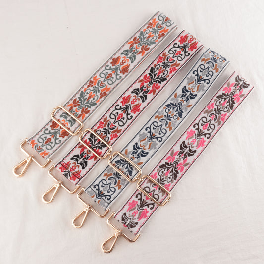 Jacquard Pattern Shoulder Strap