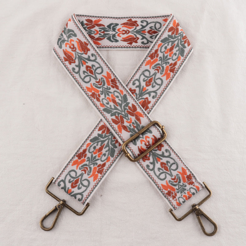Embroidery Print Bag Strap