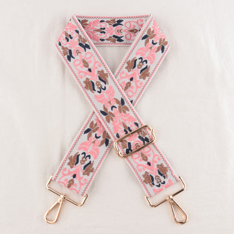 Jacquard Pattern Shoulder Strap