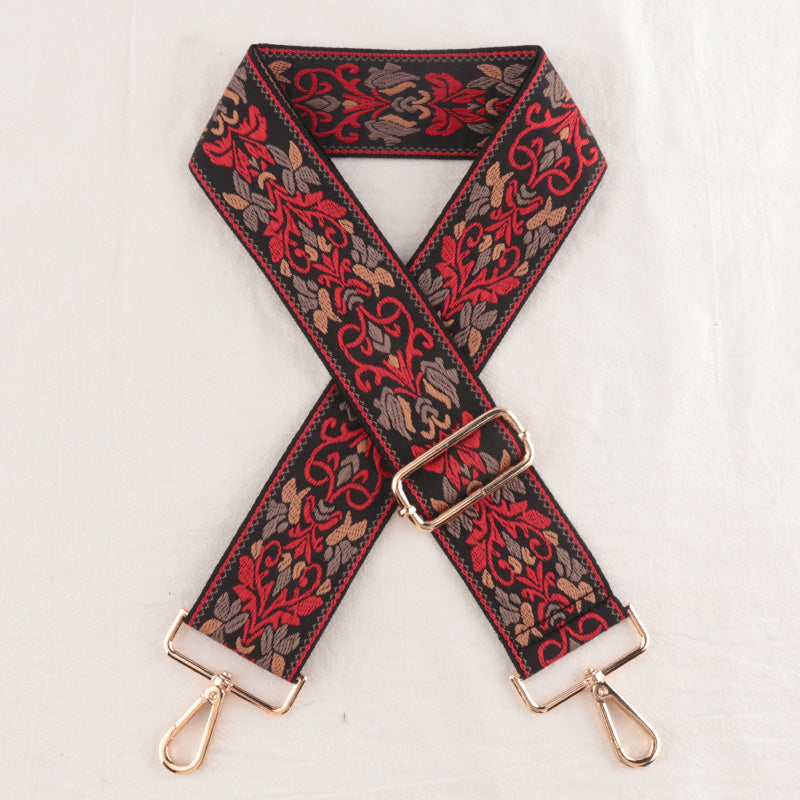 Jacquard Pattern Shoulder Strap