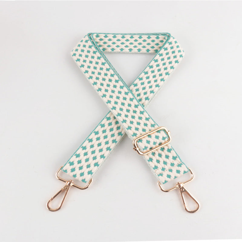 Irregular Polka Dots Pattern Printing Bag Strap