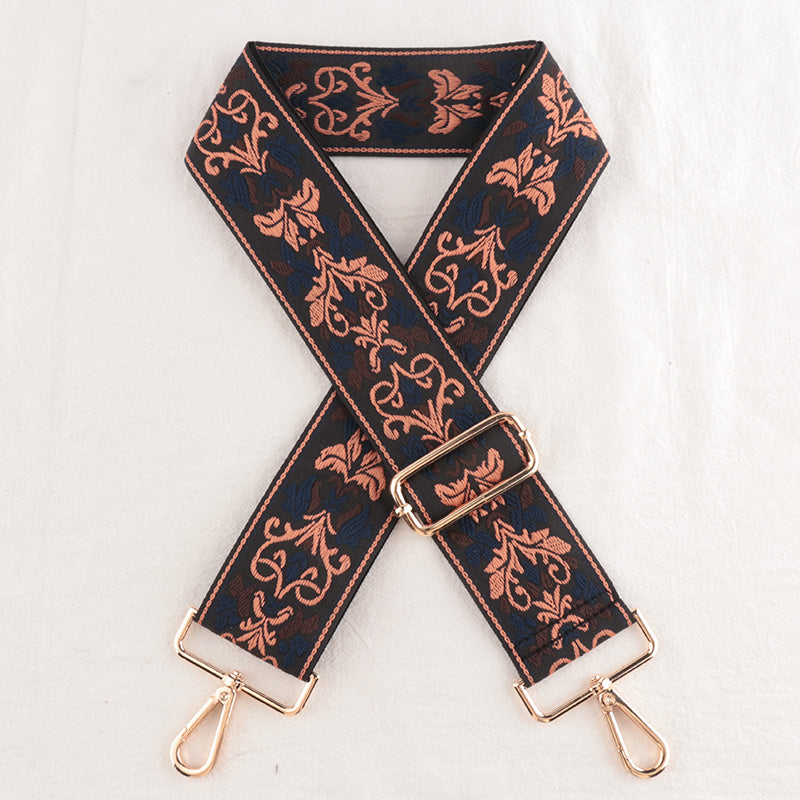Jacquard Pattern Shoulder Strap