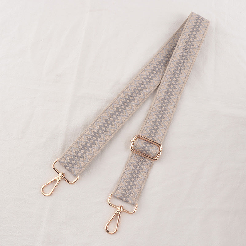 Jacquard Weave Versatile Bag Shoulder Strap