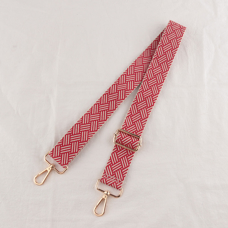 Braided texture shoulder straps in various colors