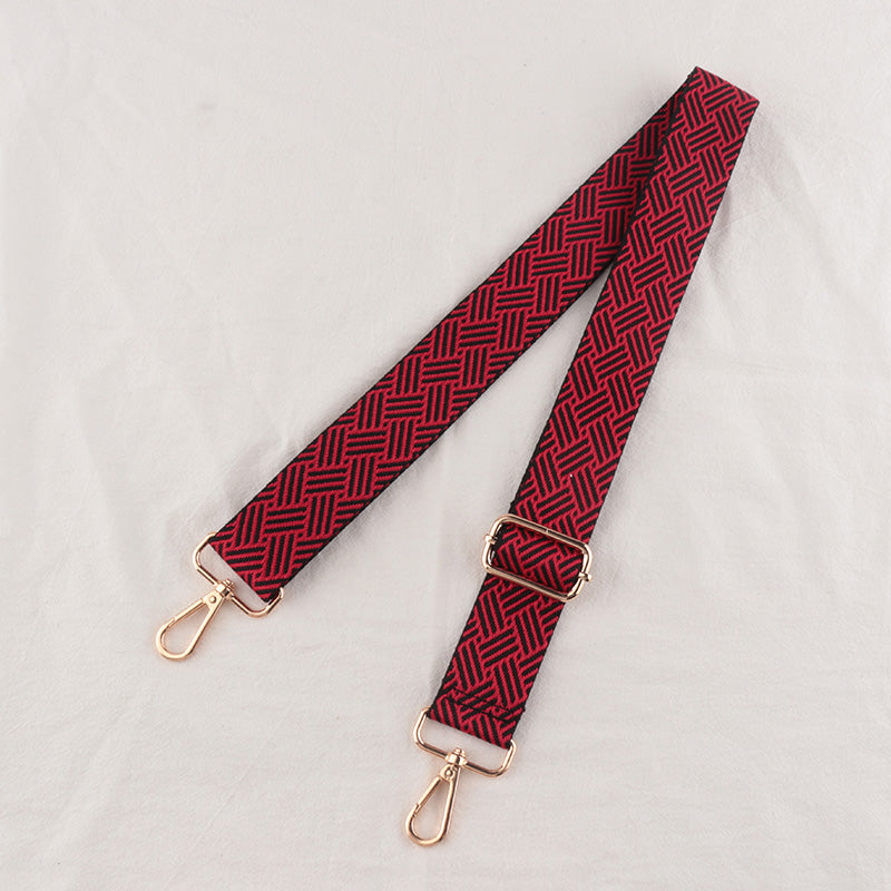 Braided texture shoulder straps in various colors