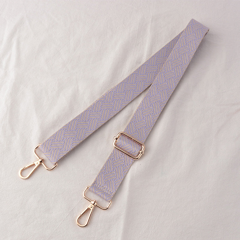 Braided texture shoulder straps in various colors