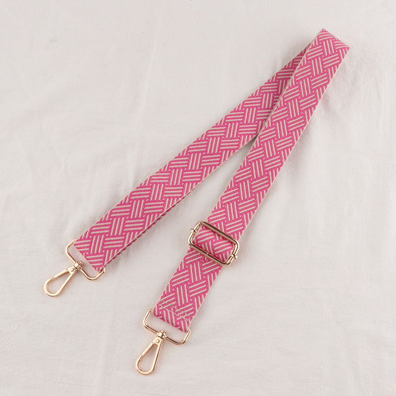 Braided texture shoulder straps in various colors