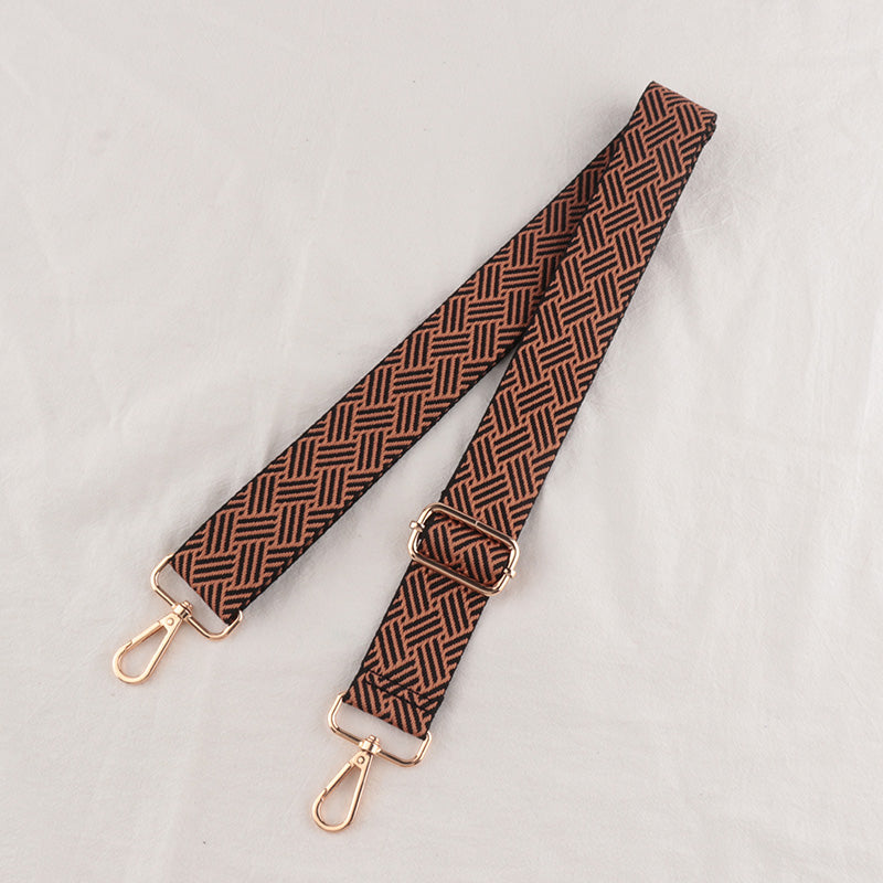 Braided texture shoulder straps in various colors