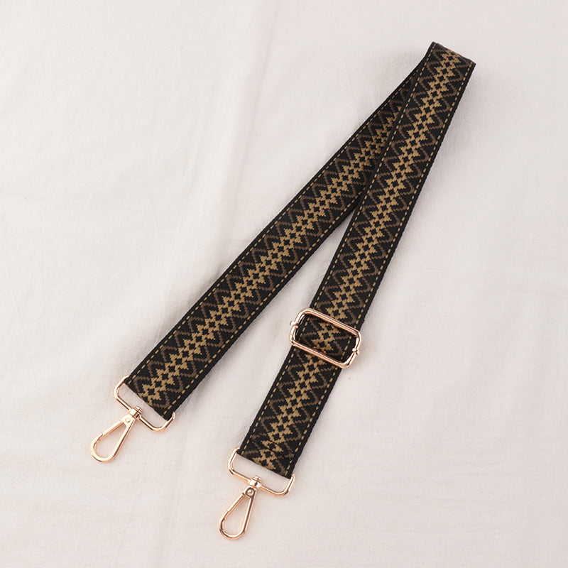 Jacquard Weave Versatile Bag Shoulder Strap