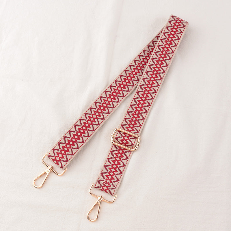 Jacquard Weave Versatile Bag Shoulder Strap