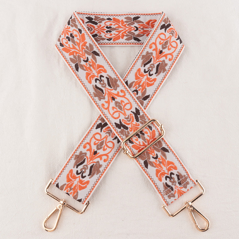 Jacquard Pattern Shoulder Strap