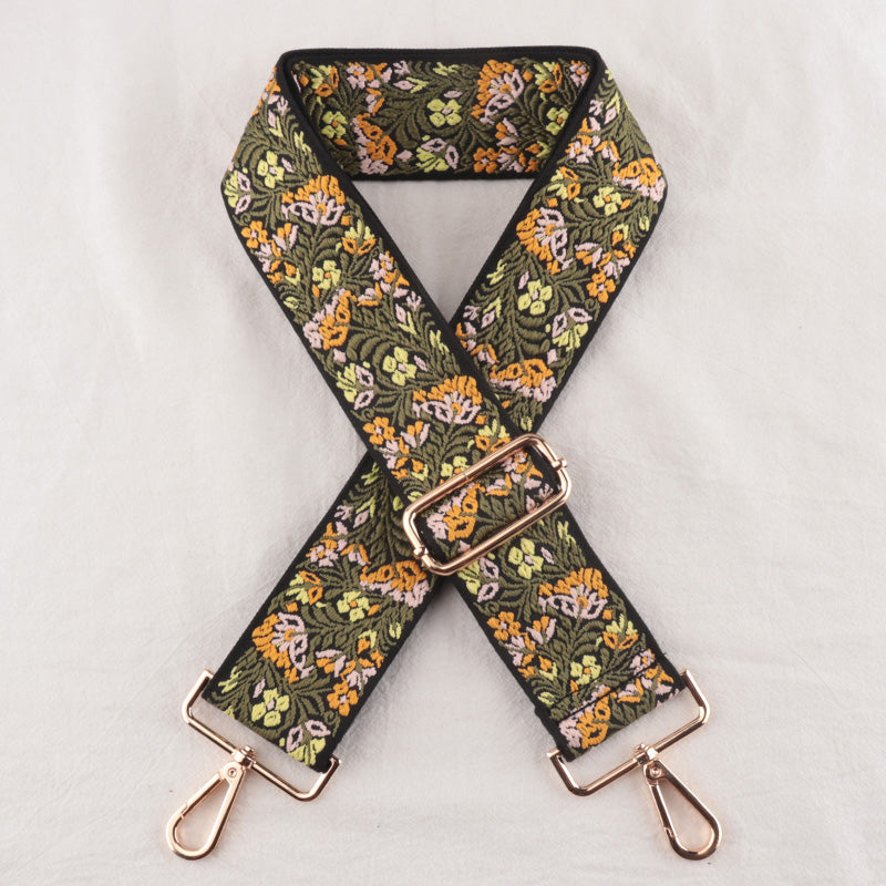 Metal buckle Adjustable Size Backpack Strap Shoulder Strap