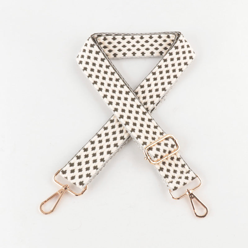 Irregular Polka Dots Pattern Printing Bag Strap