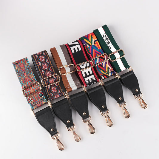 Trendy Bag Strap with Leather Head