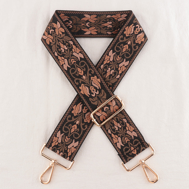 Jacquard Pattern Shoulder Strap