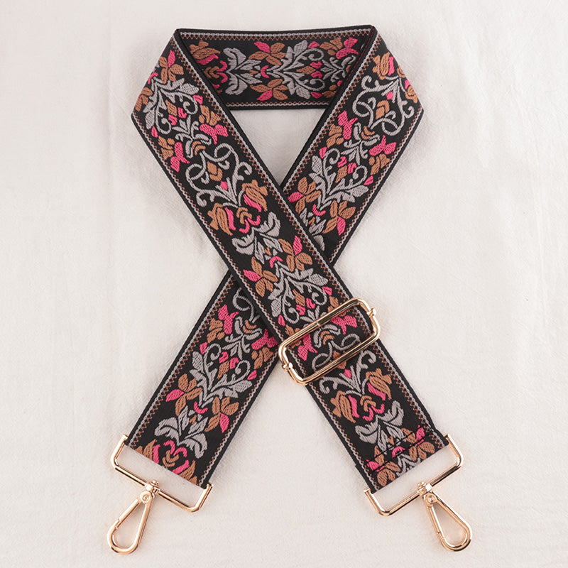 Jacquard Pattern Shoulder Strap