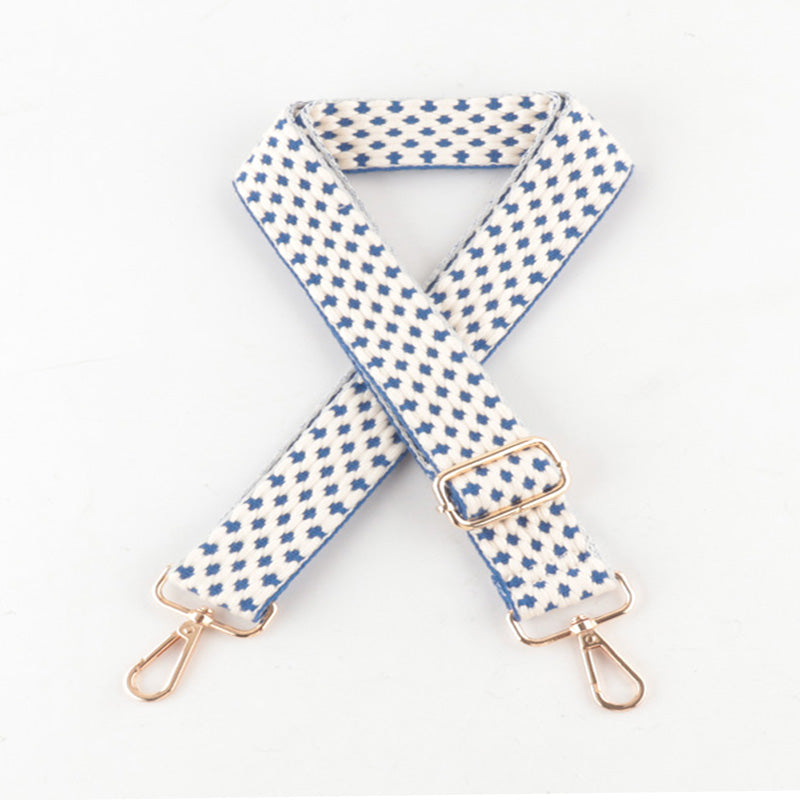 Irregular Polka Dots Pattern Printing Bag Strap