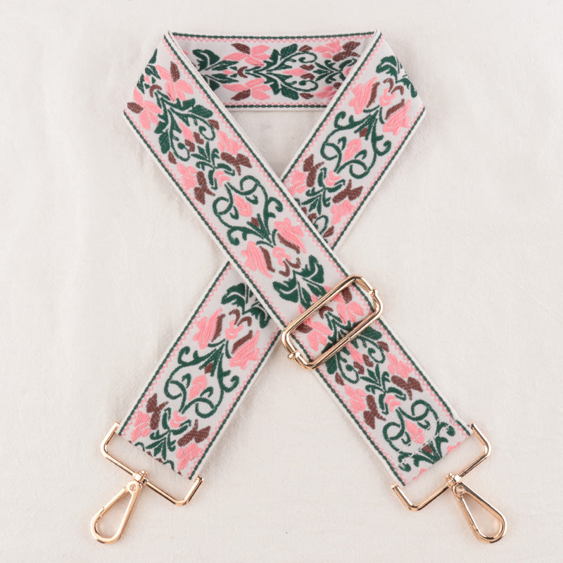 Jacquard Pattern Shoulder Strap