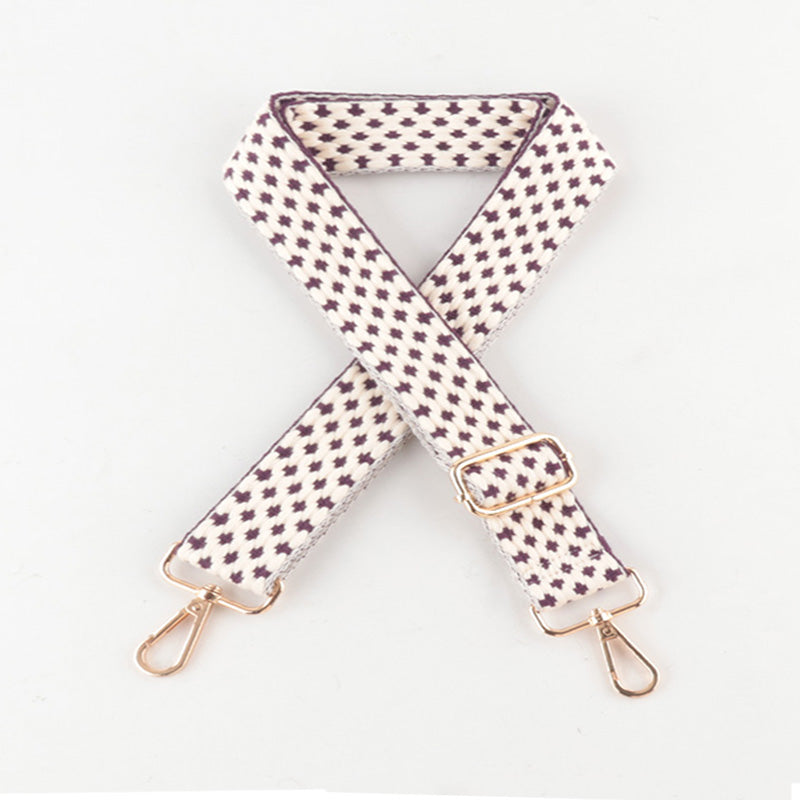 Irregular Polka Dots Pattern Printing Bag Strap