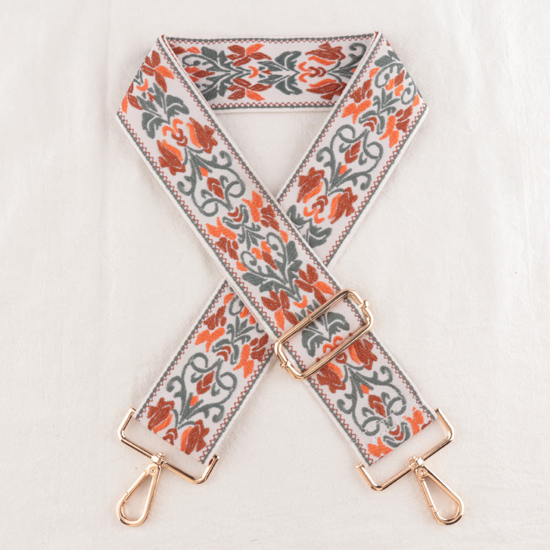 Jacquard Pattern Shoulder Strap
