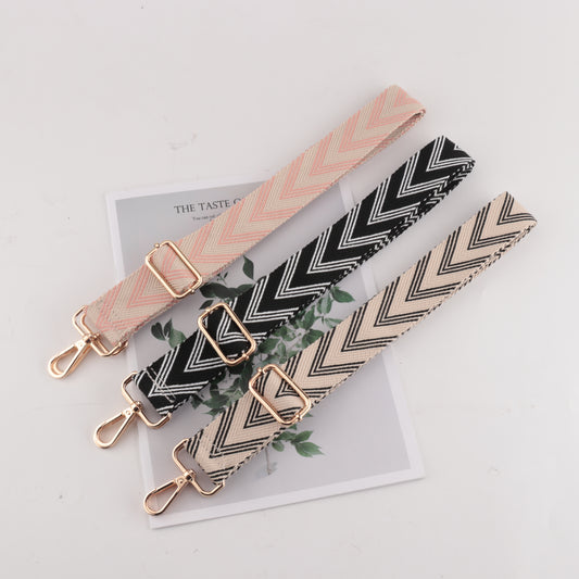 Herringbone Arrow Pattern Bag Straps