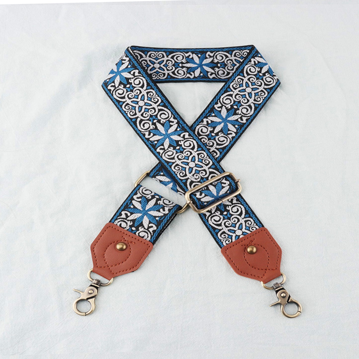 Flower Shape Diagonal Span Bag Adjustable Size Strap