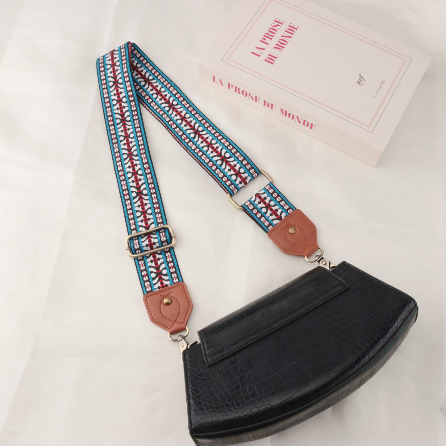 Splicing Arrow Lattice Can Be Freely Adjusted Size Shoulder Strap