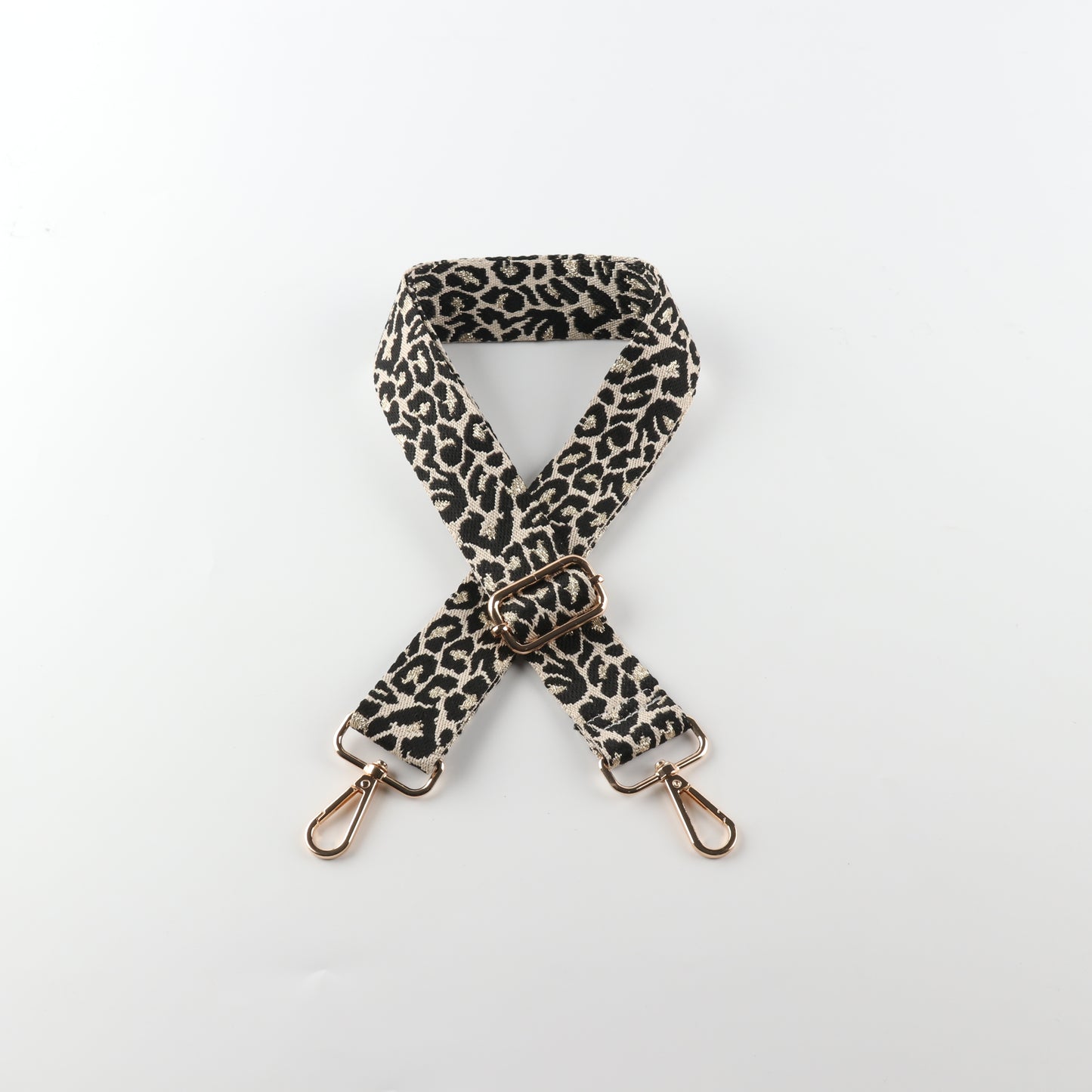 Snow Leopard Print Bag Straps