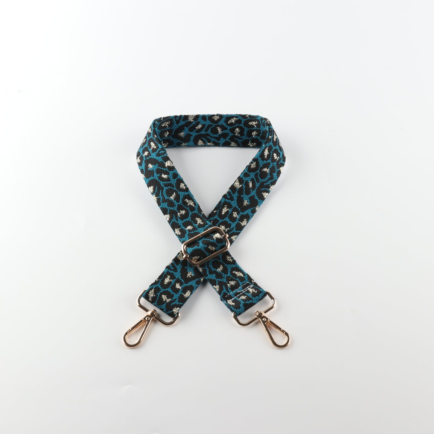 Snow Leopard Print Bag Straps