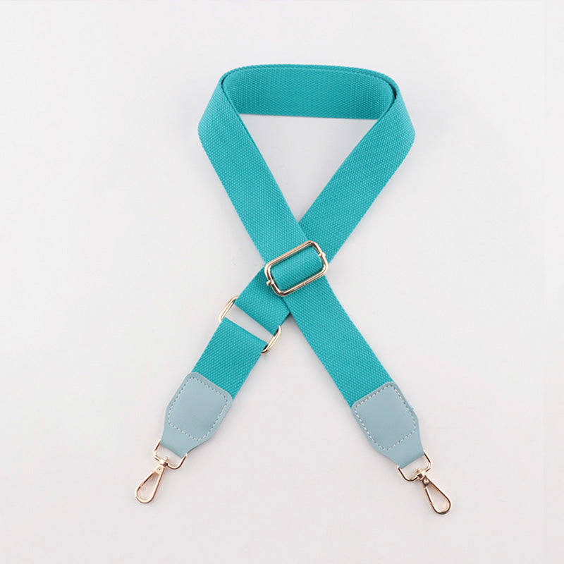 Muti-Solid Color Adjustable Bag Straps with Leather Head