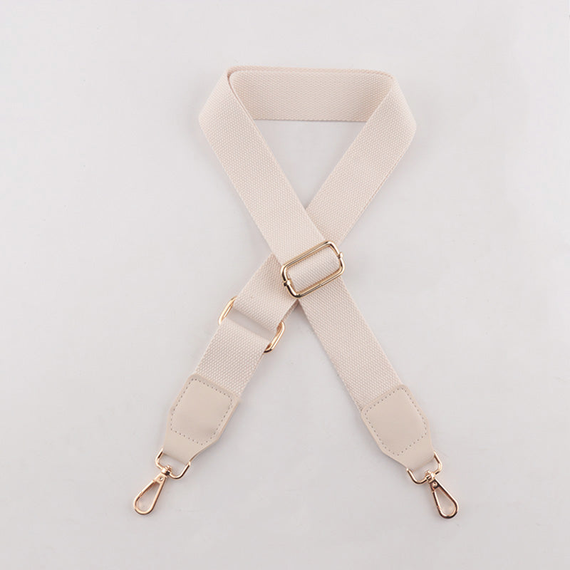 Muti-Solid Color Adjustable Bag Straps with Leather Head