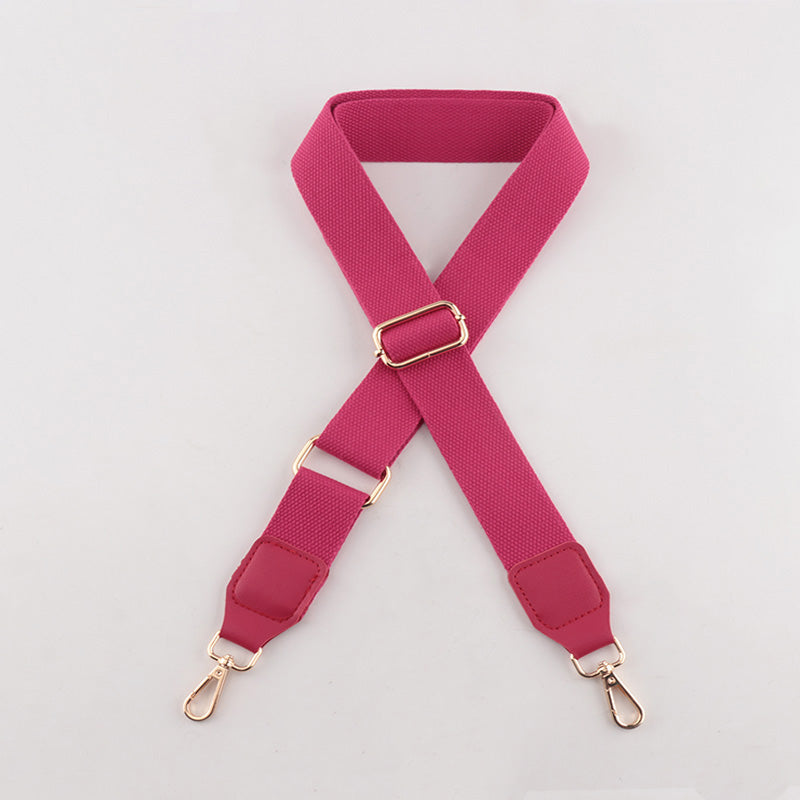 Muti-Solid Color Adjustable Bag Straps with Leather Head