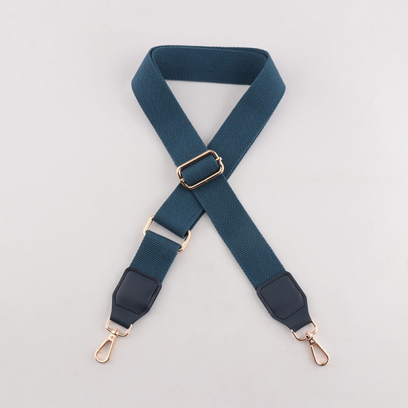 Muti-Solid Color Adjustable Bag Straps with Leather Head