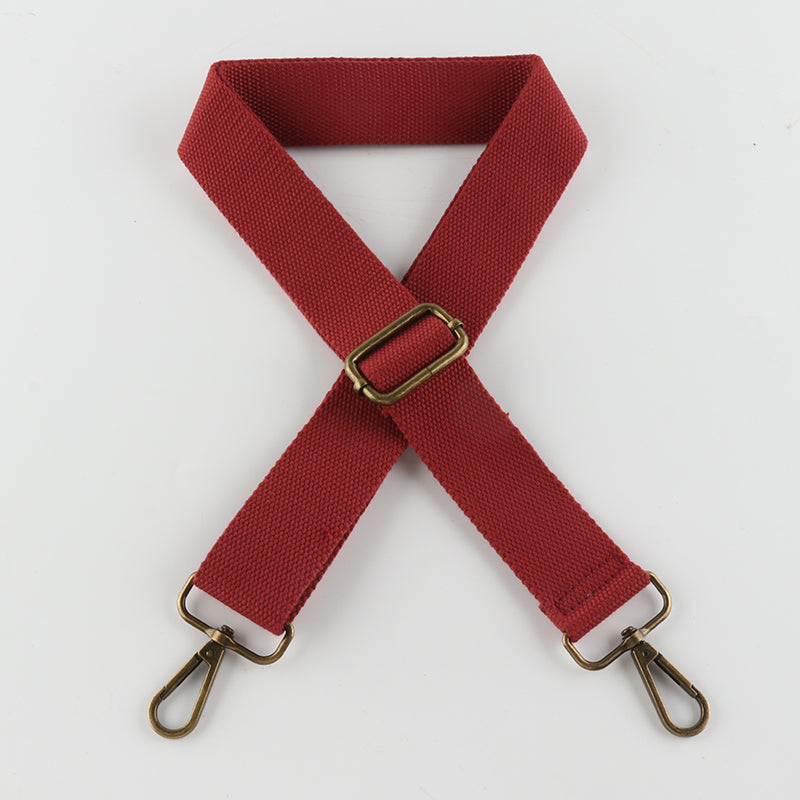 Solid Color Bronze Buckle Shoulder Straps