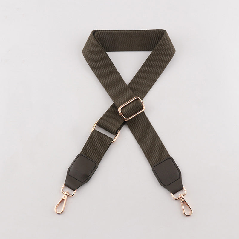 Muti-Solid Color Adjustable Bag Straps with Leather Head