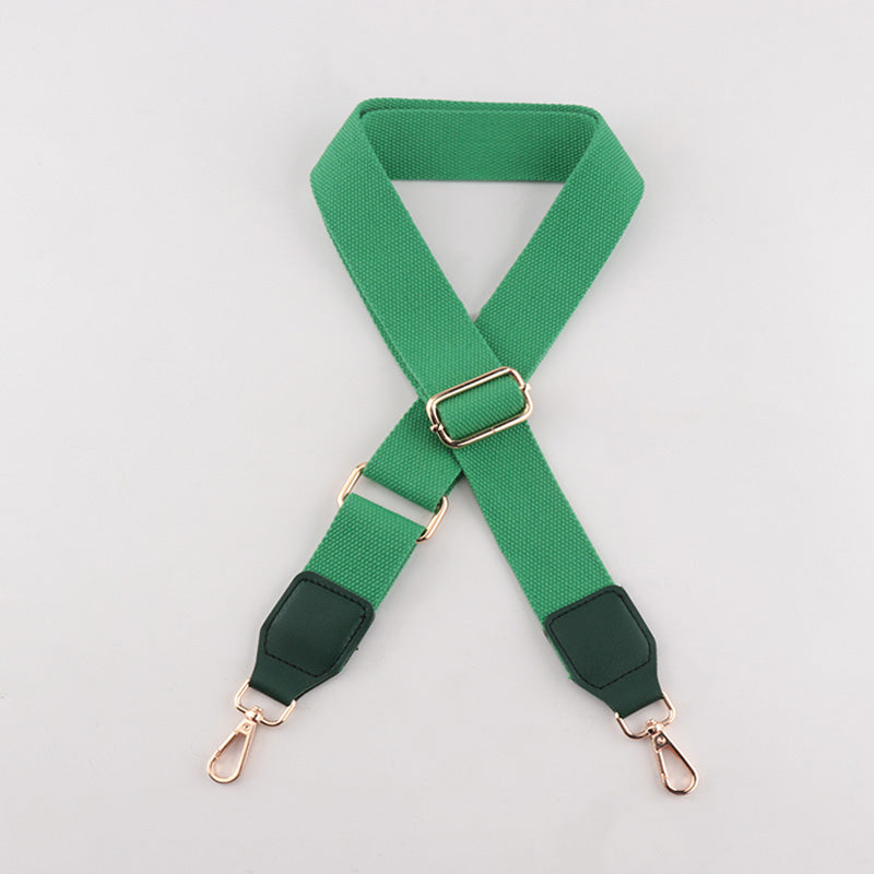 Muti-Solid Color Adjustable Bag Straps with Leather Head