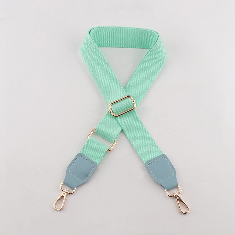 Muti-Solid Color Adjustable Bag Straps with Leather Head