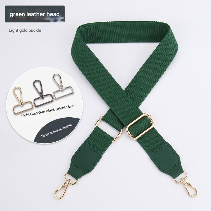 Muti-Solid Color Adjustable Bag Straps with Leather Head