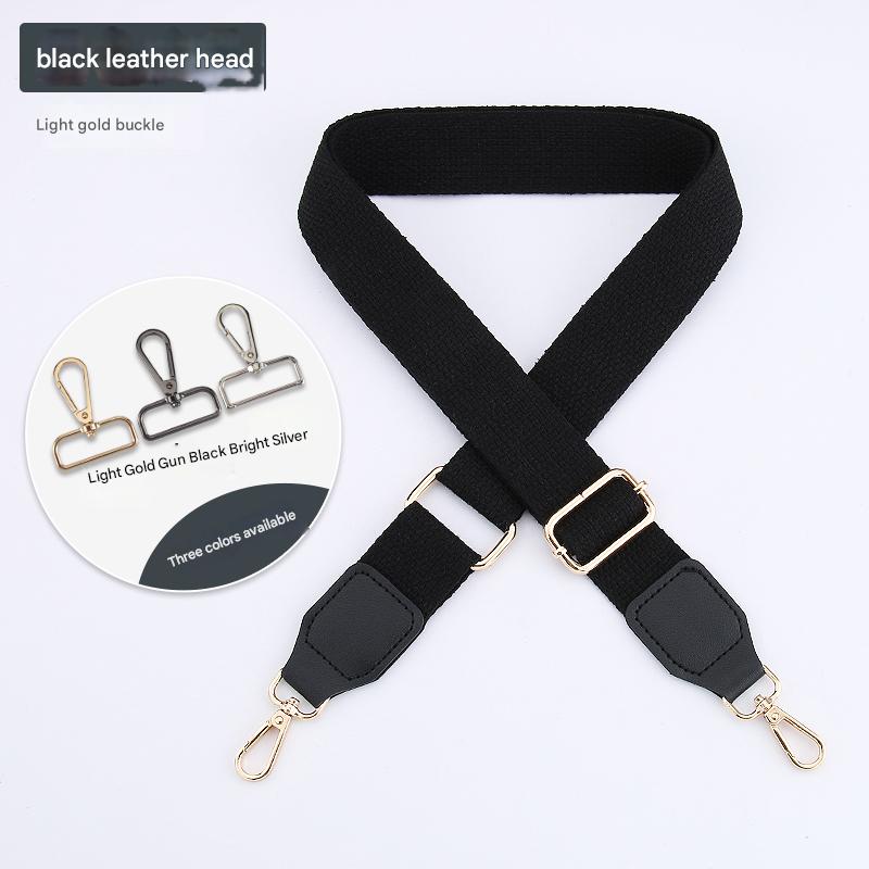 Muti-Solid Color Adjustable Bag Straps with Leather Head