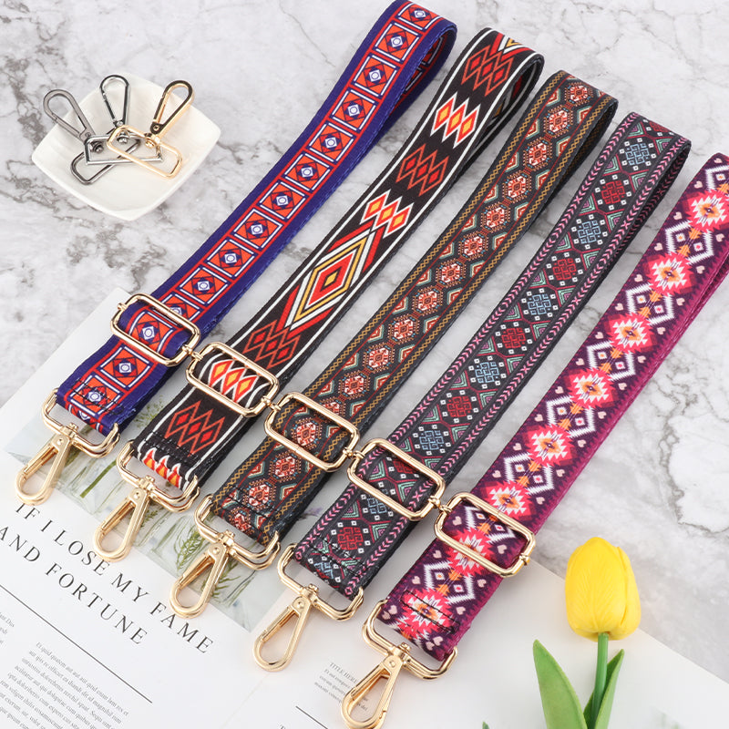 Hydrangea Diamond Textured Bag Strap