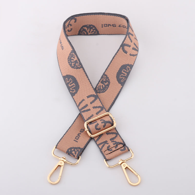 Star and Letter Print Bag Strap