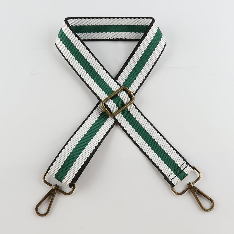 Braided Arrows Bronze Buckle Shoulder Straps