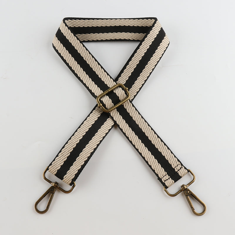 Braided Arrows Bronze Buckle Shoulder Straps