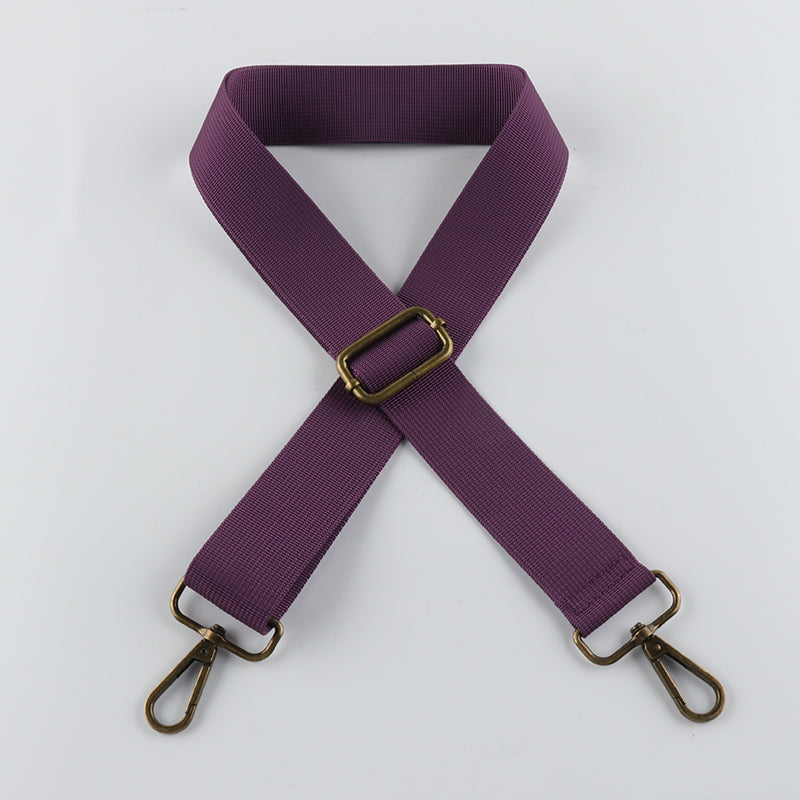 Solid Color Bronze Buckle Shoulder Straps