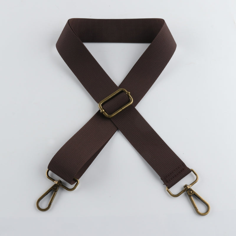 Solid Color Bronze Buckle Shoulder Straps
