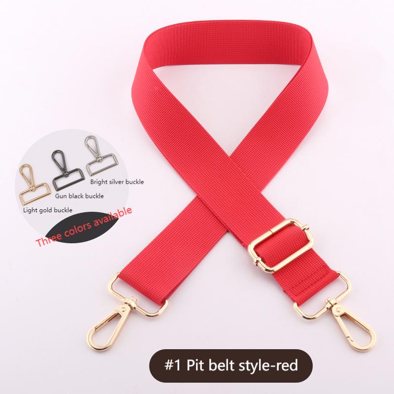Colorful striped shoulder straps