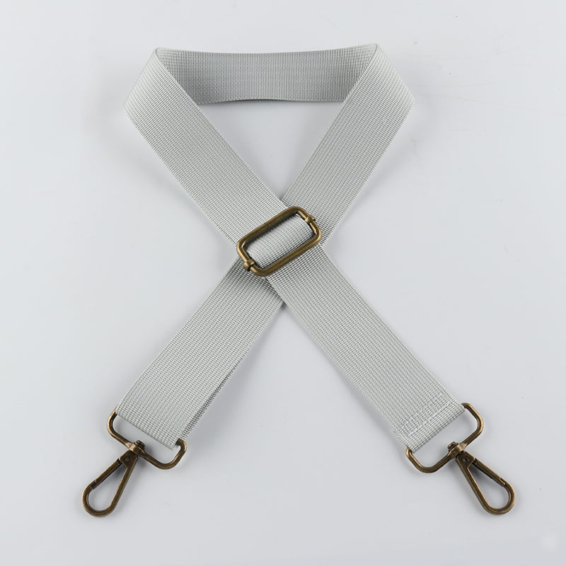 Solid Color Bronze Buckle Shoulder Straps